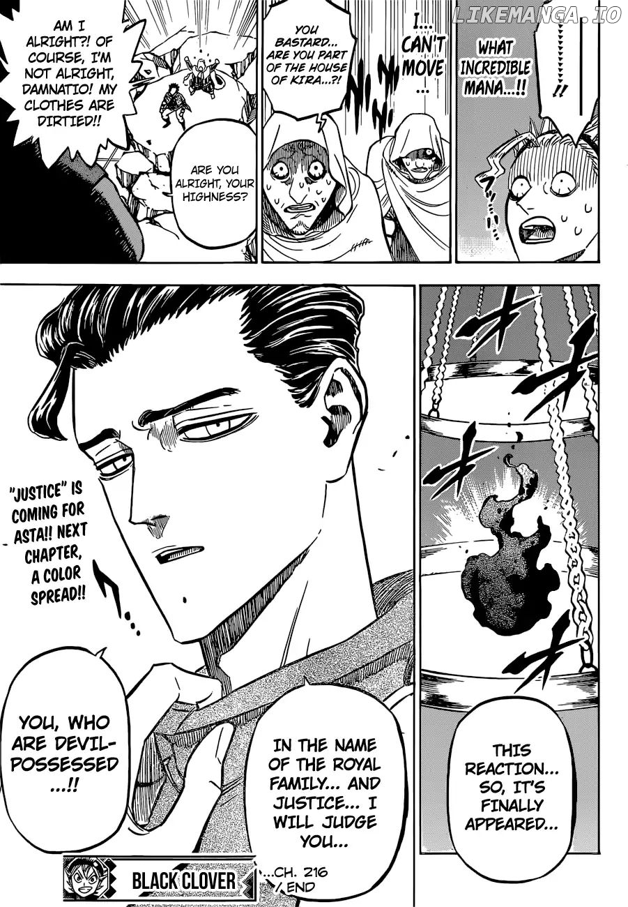 Black Clover chapter 216 image 16